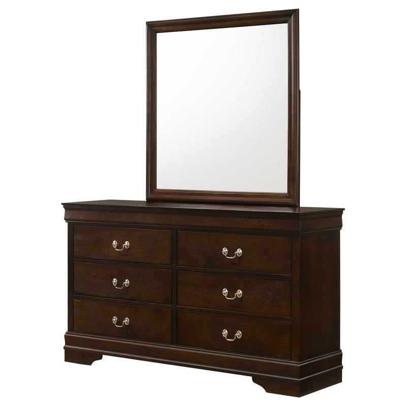 6 Drawer Dresser With Mirror