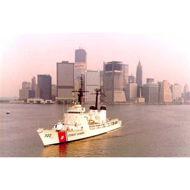 Hand Painted Model Boat (624380) - White