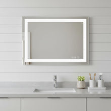 Load image into Gallery viewer, 24" Lighted Frameless Bathroom Vanity Mirror - Clear
