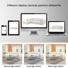 Load image into Gallery viewer, [VIDEO provided] [New] 109*68&quot; Modular Sectional Living Room Sofa Set, Modern Minimalist Style Couch, Upholstered Sleeper Sofa for Living Room, Bedroom, Salon, 2 PC Free Combination, L-Shape, Cream
