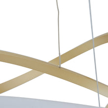 Load image into Gallery viewer, Metal LED Dimmable Chandelier - Gold
