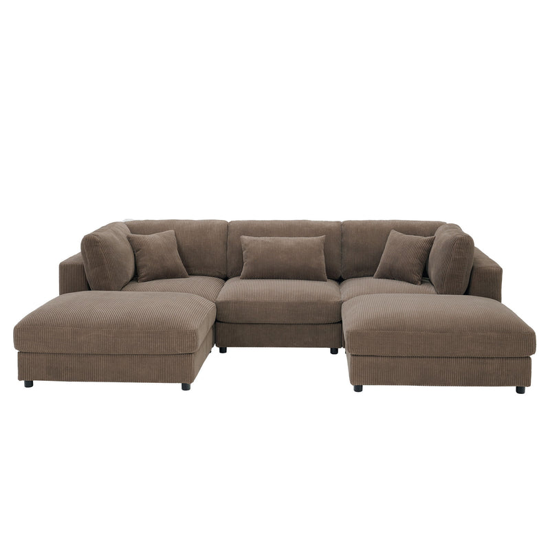 Modular Sectional & Custom Configuration, Toss Pillows