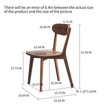 Load image into Gallery viewer, Simple Dining Chair, Solid Chair Table For Living Room Chair
