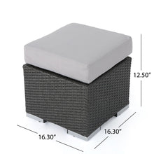 Load image into Gallery viewer, Santa Rosa - Outdoor Lounge Ottoman
