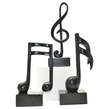 Load image into Gallery viewer, Music Tabletop Sculpture (Set of 3) - Black
