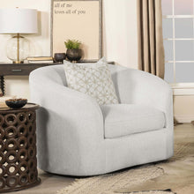 Load image into Gallery viewer, Rory - Sloped Arms Chair With Pillow - White
