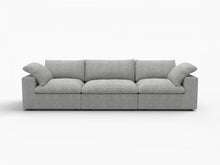 Load image into Gallery viewer, 120" Blend Modular Sofa - Light Gray
