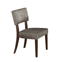 Load image into Gallery viewer, Tufted And Upholstered Fabric Open Back Dining Side Chairs (Set of 2) - Espresso
