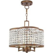Load image into Gallery viewer, 14" Four Light Dimmable Chandelier With Shades - Bronze
