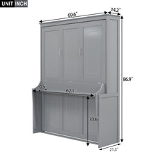 Load image into Gallery viewer, Murphy Bed With Shelf
