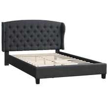 Load image into Gallery viewer, Bed With Adjustable Button Tufted Headboard
