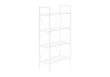 Load image into Gallery viewer, Four Tier Etagere Bookcase (489799) - White
