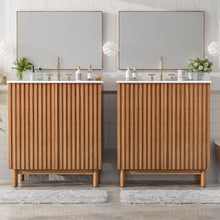 Load image into Gallery viewer, Traditional Bathroom Vanity With Ceramic Sink
