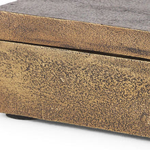 Load image into Gallery viewer, Decorative Box Tabletop Sculpture (608687) - Gold
