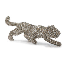 Load image into Gallery viewer, Panther Tabletop Sculpture - Silver / Silver
