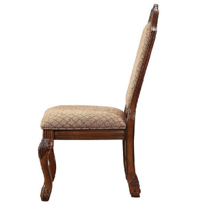 Chateau De Ville - Side Chair (Set of 2) - Fabric & Cherry Finish