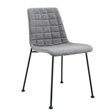 Load image into Gallery viewer, Upholstered Fabric Dining Side Chairs (Set of 2) - Light Gray
