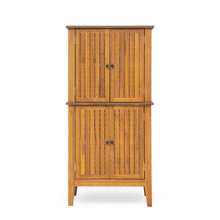 Load image into Gallery viewer, Kedzie - Acacia Wood Cabinet - Teak
