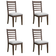 Load image into Gallery viewer, Upholstered Armless Chairs With High Ladder Back
