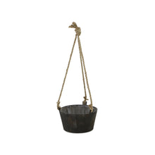 Load image into Gallery viewer, Round Hanging Planter - Brown
