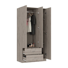 Load image into Gallery viewer, 2 Drawer Combo Dresser - Light Gray
