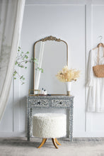 Load image into Gallery viewer, Arch Mirror, Baroque Inspired Wall Decor For Bathroom, Bedroom, Living Room
