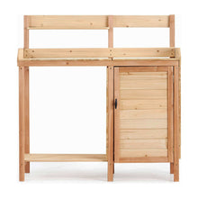 Load image into Gallery viewer, Outdoor Potting Bench Table With Sink, Garden Workstation
