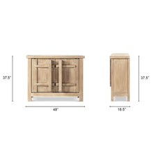Load image into Gallery viewer, Rowan - 2 Door Accent Cabinet - Natural
