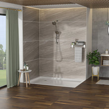 Load image into Gallery viewer, Dual Shower Head With Adjustable Slide Bar And Multi Function Settings
