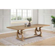 Load image into Gallery viewer, Fremont - Trestle Rectangular Dining Table With Removable Leaf
