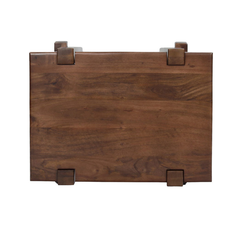 Square End Table (738093) - Brown