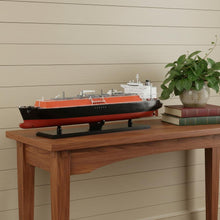 Load image into Gallery viewer, Hand Painted Model Boat (624230) - Light Brown / Black

