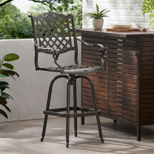 Load image into Gallery viewer, Cast Aluminum Bar Stool - Copper
