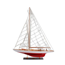 Load image into Gallery viewer, Hand Painted Model Boat (624679) - Beige / Red
