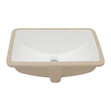 Load image into Gallery viewer, Modern Ceramic Undermount Bathroom Sink With Overflow, High Quality
