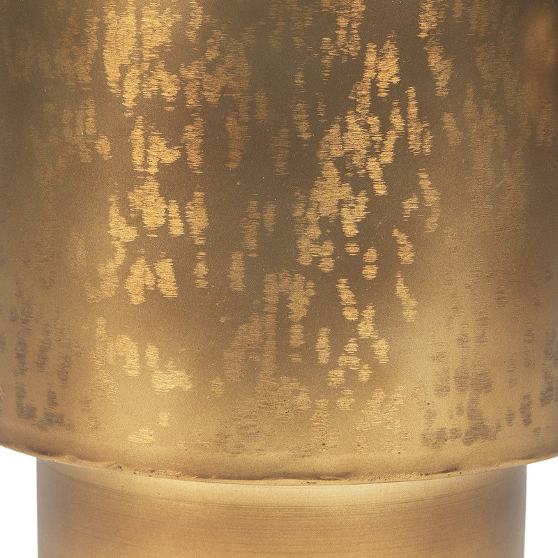 Round Table Vase (608300) - Gold