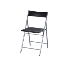 Load image into Gallery viewer, Folding Side Chairs (Set of 6) - Black / Silver
