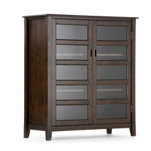 Load image into Gallery viewer, Burlington - Medium Storage Cabinet - Mahogany Brown
