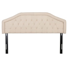 Load image into Gallery viewer, Angelica - Adjustable King / California King Tufted Headboard - Beige
