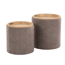 Load image into Gallery viewer, Tray - Contemporary Nesting Ottoman Set
