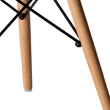 Load image into Gallery viewer, Heavy Duty Plastic Dining Side Chairs (Set of 2) - Clear / Natural
