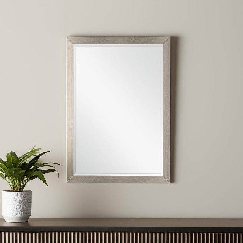 38" Accent Mirror - Silver