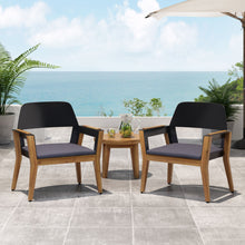 Load image into Gallery viewer, Soho - Transitional Style Outdoor Club Chair (Set of 2) With Cushions - Teak
