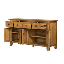 Load image into Gallery viewer, Farmhouse Cabinet Natural Wood
