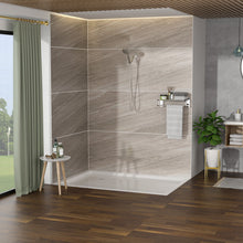 Load image into Gallery viewer, Multi Function Adjustable Hand Shower 8 Function Hand Shower, Plastic Construction - Brushed Nickel
