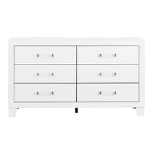Load image into Gallery viewer, 58" Wood Six Drawer Double Dresser - White
