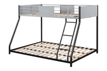 Load image into Gallery viewer, Metal Twin over Full Bunk Bed/ Heavy-duty Sturdy Metal/ Noise Reduced/ Safety Vent Board Guardrail/ CPC Certified/ No Box Spring Needed
