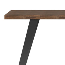 Load image into Gallery viewer, Lowry - Flat Top Desk - Rustic Natural Aged Brown
