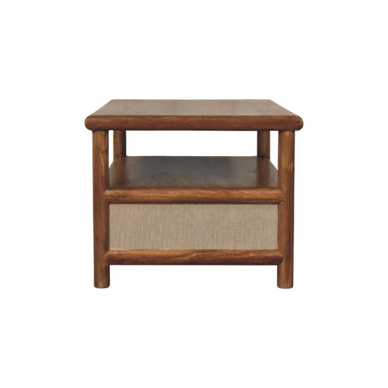 Table With Five Drawers - Brown