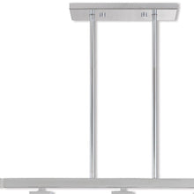 Load image into Gallery viewer, 10" Three Light Dimmable Chandelier With Shades - Silver
